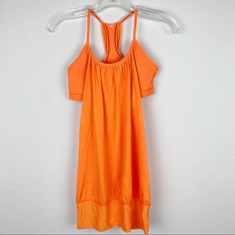Lululemon | Orange No Limits Tank Top